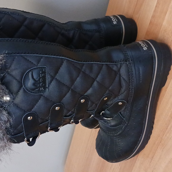 Sorel Tofino Waterproof Black Snow Boots Size 7.5 NIB - Picture 6 of 16